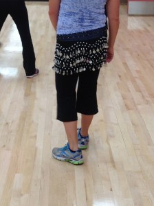 When I saw the Zumba belts I knew I was in trouble