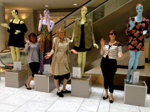 "The Three Fashionistas"   A classic women's fashion shoot